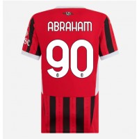 Camisa de time de futebol AC Milan Tammy Abraham #90 Replicas 1º Equipamento Feminina 2024-25 Manga Curta